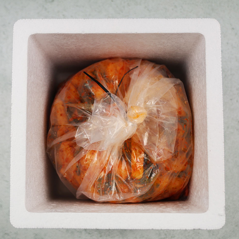 단지명가 국내산 전라도 총각김치 당일생산 신선한 갓담은 HACCP 알타리 총각무김치 2kg 이미지 7