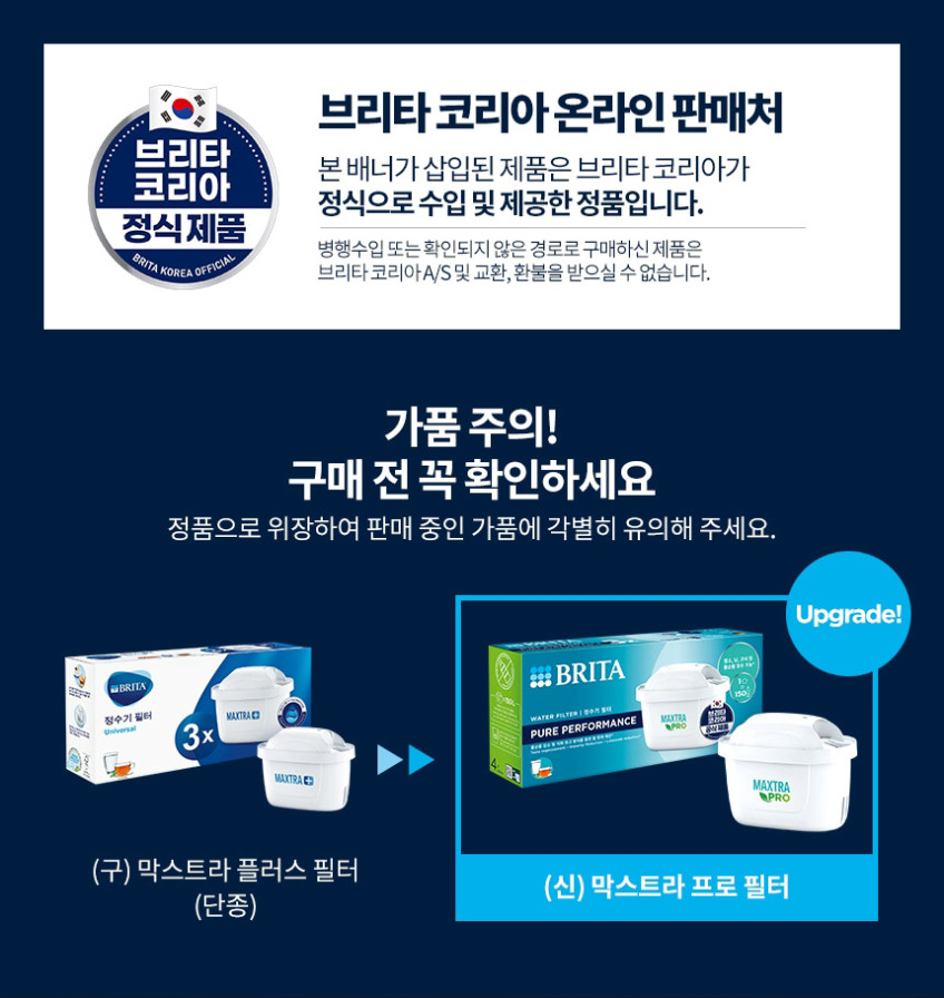 브리타 정수기 필터 막스트라 프로 라임스케일 엑스퍼트 3입+3입 +NPay 3%적립 판매처 상세 정보 이미지 2