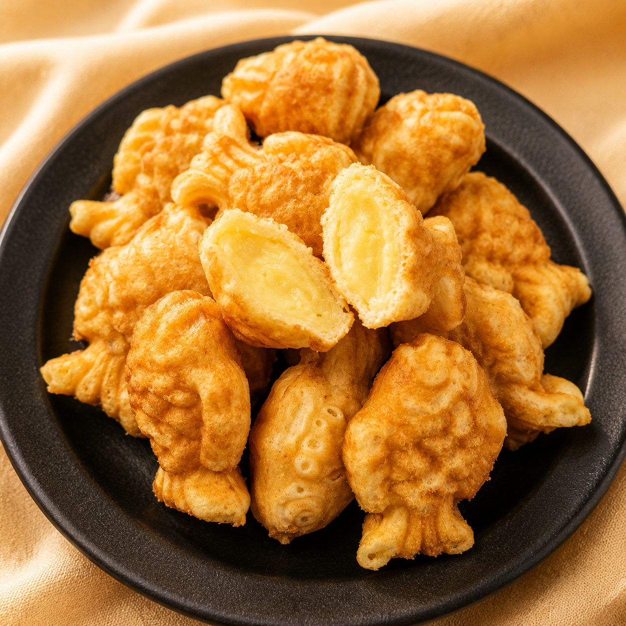 숙미언니네 냉동 미니붕어빵 카스타드크림 1kg - 상품 이미지