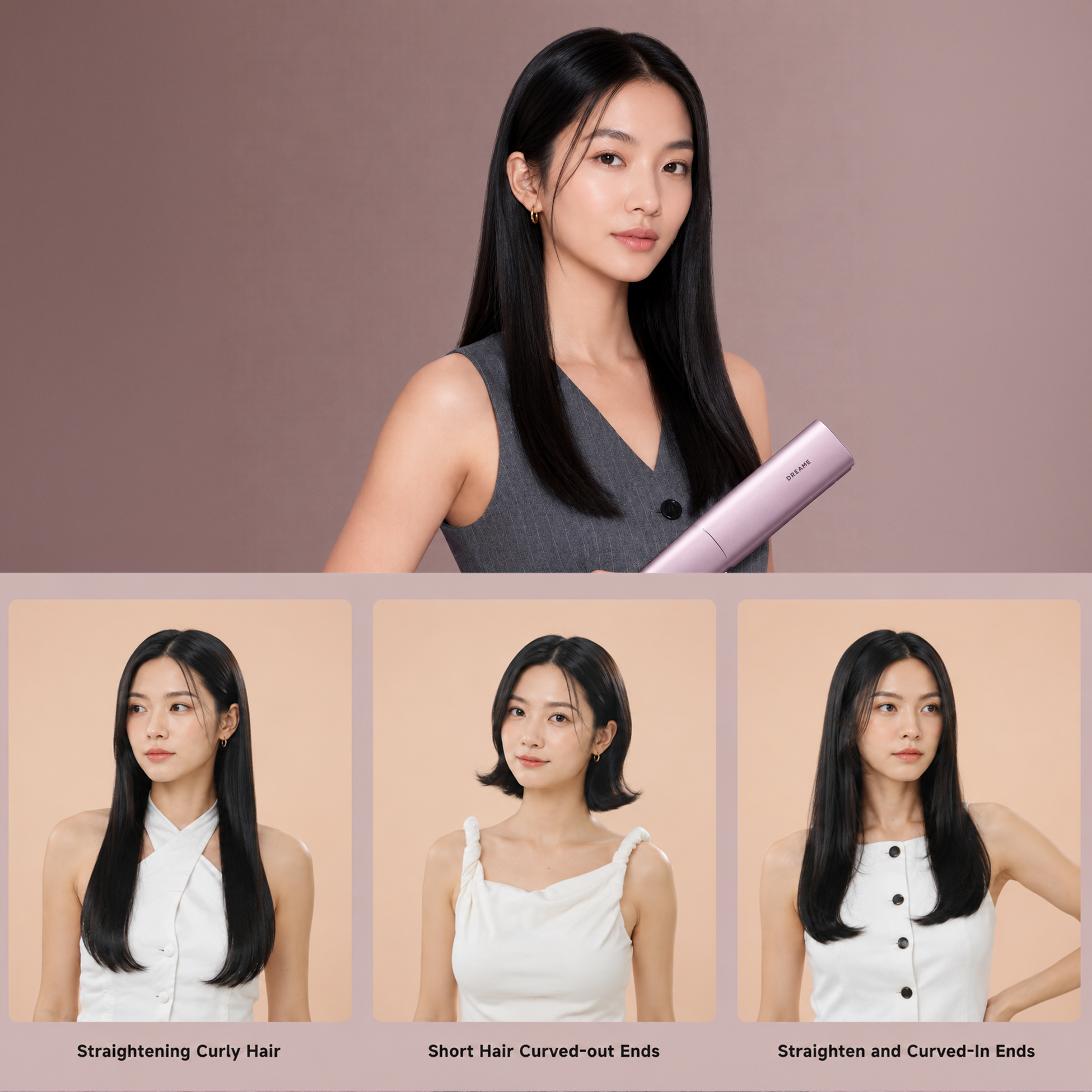드리미 에어로 스트레이트 프로 에어 스트레이트너 헤어 매직 고데기 - 상세 이미지 2