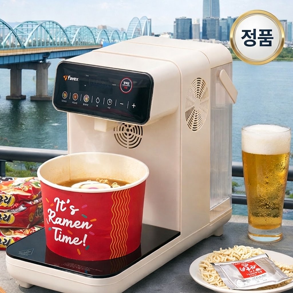 파벡스 즉석 라면 조리기 제조기 한강 라면 기계 끓이는 조리기 대용량 - 상품 이미지