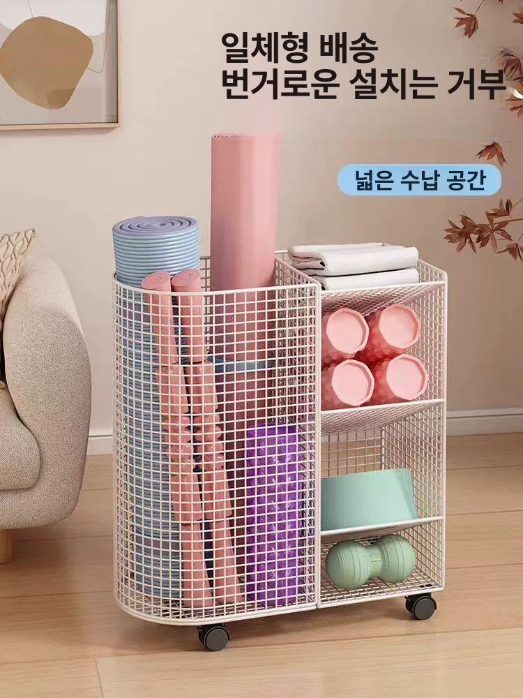 요가매트보관함 스튜디오 수납 홈트 필라테스 거치대 정리 - 상세 이미지 3