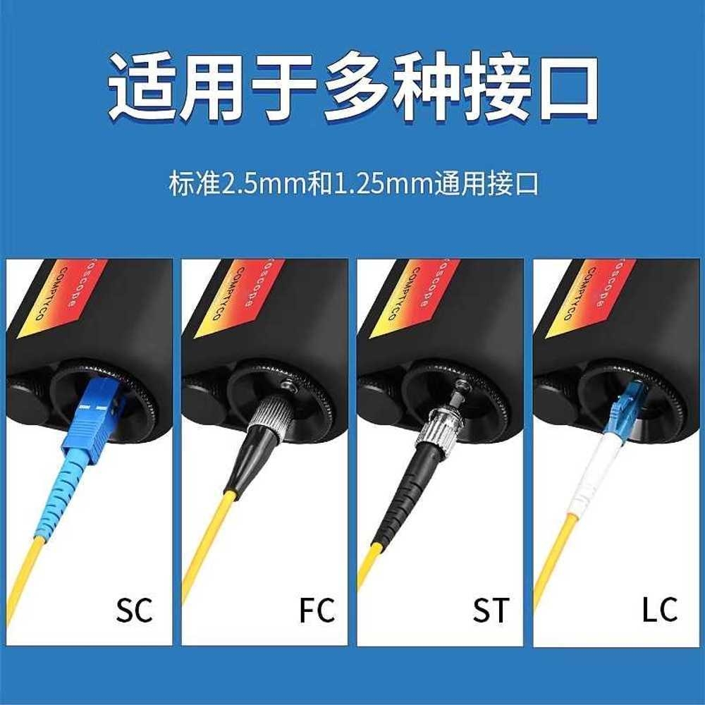 광섬유 현미경 단면 검사 확대 LED 조명 어댑터 200배 400배 - 상세 이미지 2