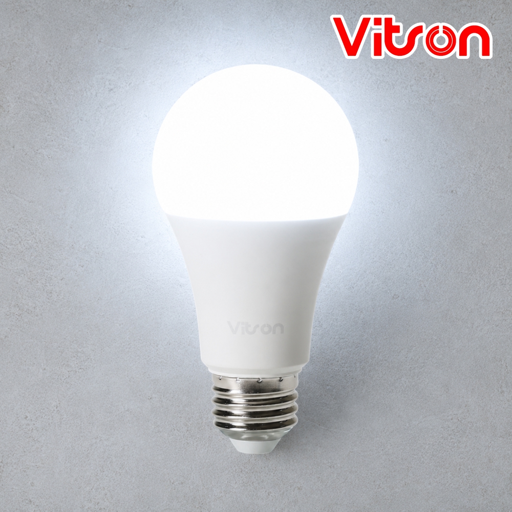 LED 전구 A60 벌브 1등급 12W 주광색 6500K 매장 카페 줄조명 램프 비츠온 - 상품 이미지