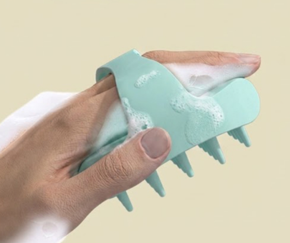 헤어 샴푸 브러시 빗 두피 머리 마사지 이미지 6