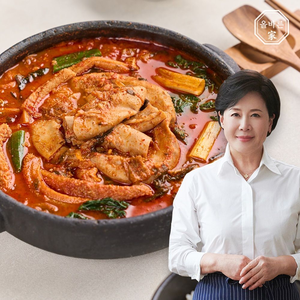 박정수 올바른가 프리미엄 소곱창전골 800g 4팩 - 상품 이미지