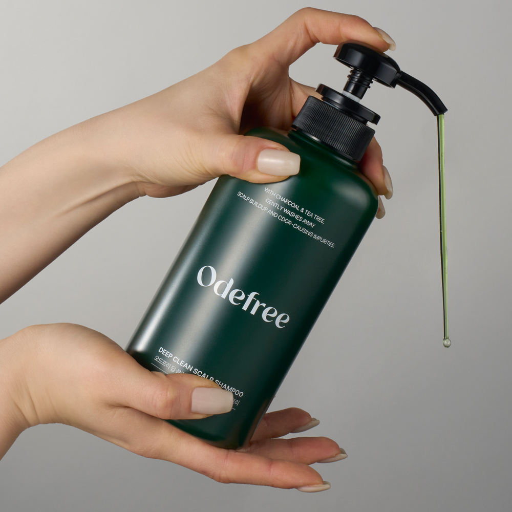 오드프리 딥 클린 스칼프 지성 두피 정수리 냄새 딥클렌징 샴푸 티트리, 500ml, 2개 - 상세 이미지 5