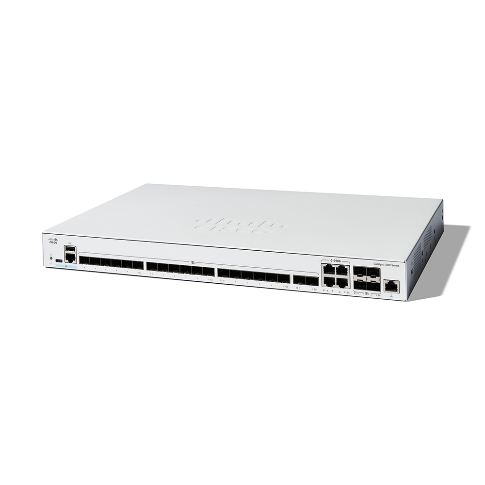 시스코 C1300-24XS 24포트 10G SFP+ 광스위치 관리형 네트워크 스위치 - 상세 이미지 2
