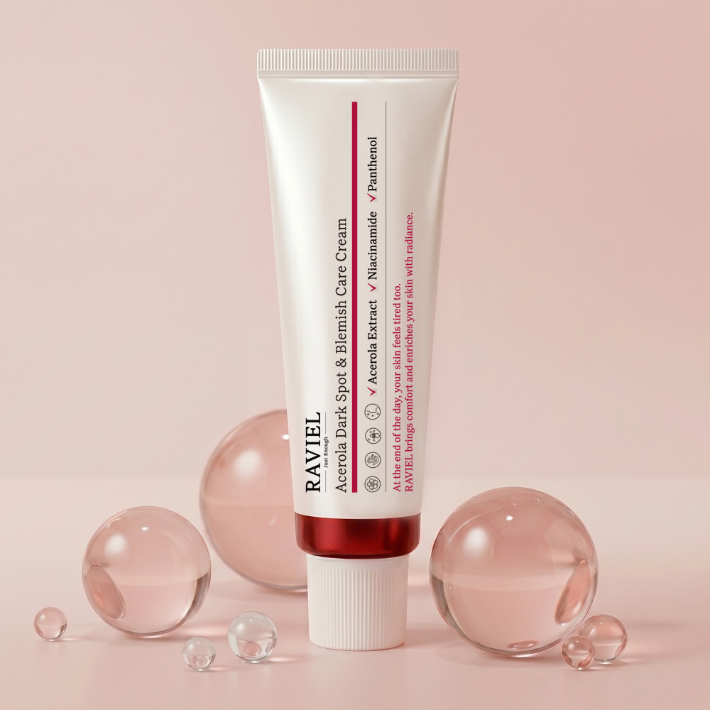 라비엘 기미크림 잡티·색소침착 미백 나이아신 레드비타민C 아세로라 50ml, 1개 - 상품 이미지