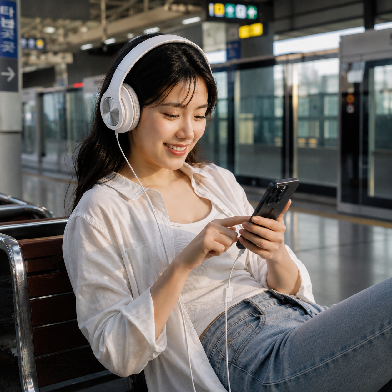 바라보고 C타입 60W 고속충전 듀얼 젠더 3.5mm HiFi AG02 - 상세 이미지 5