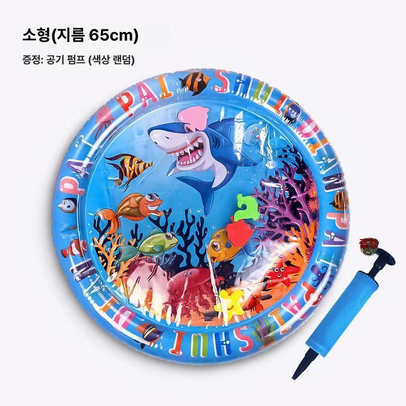 애완동물 고양이 물수 아이스매트 여름 쿨매트 두꺼운 방석 Ocean - 100cm(펌프 포함) 이미지 6