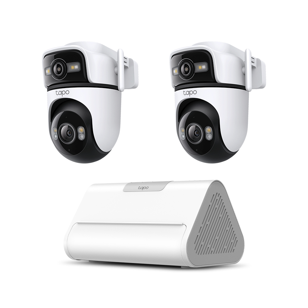 실외 듀얼렌드 회전 카메라(Tapo C545D) + 허브(Tapo H500) Set 회전형 실외 카메라 CCTV - 상세 이미지 2