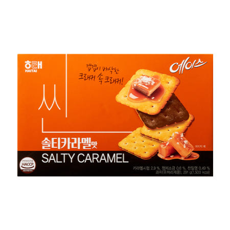 해태 에이스 씬 솔티카라멜, 291g, 1개