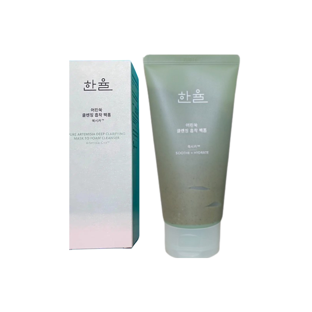 한율 어린쑥 클렌징 흡착 팩폼 120ml x1개 - 상품 이미지