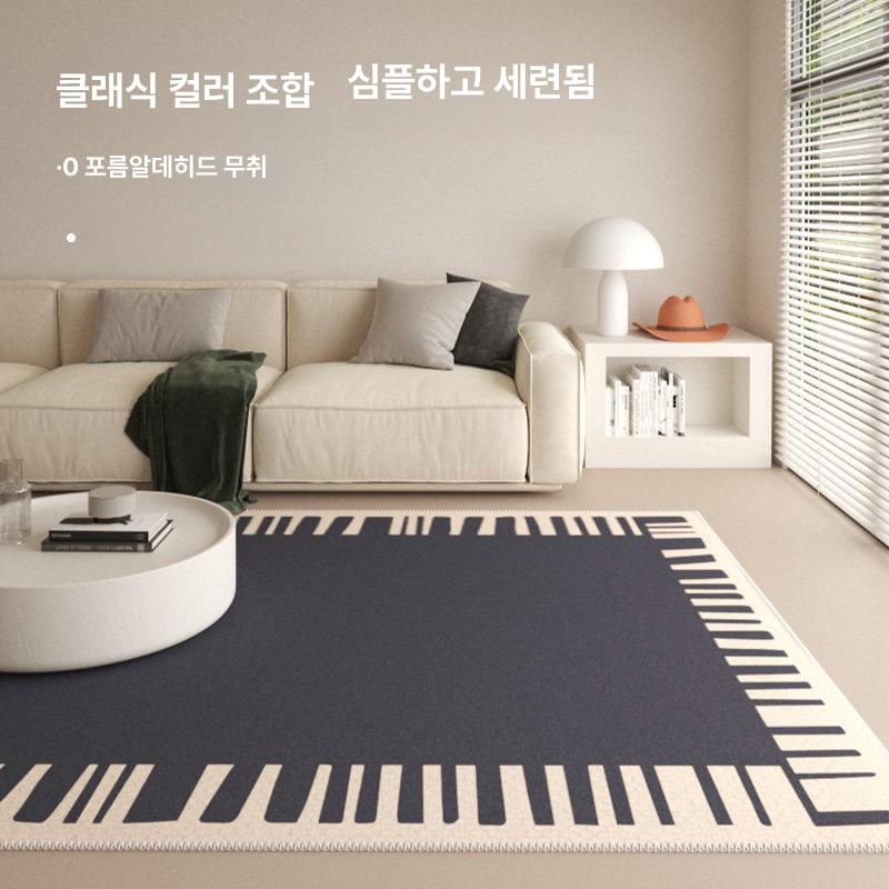 고급러그 모던 럭셔리 호텔 바닥카펫 디자인 클래식 모던 라이트 럭셔리 B-2 160x230cm - 상세 이미지 3