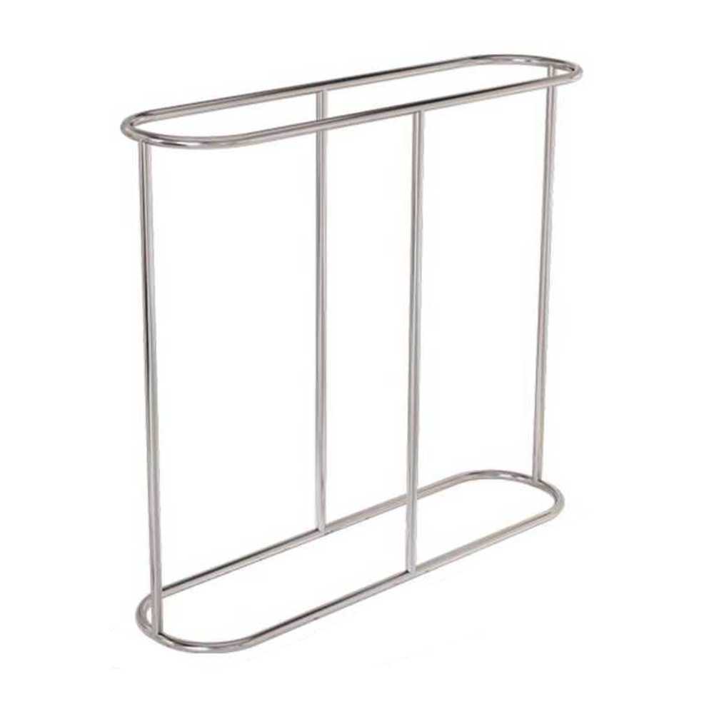 타원형 행거 매장 옷가게 진열대 스탠딩 디스플레이 100x130cm - 상품 이미지