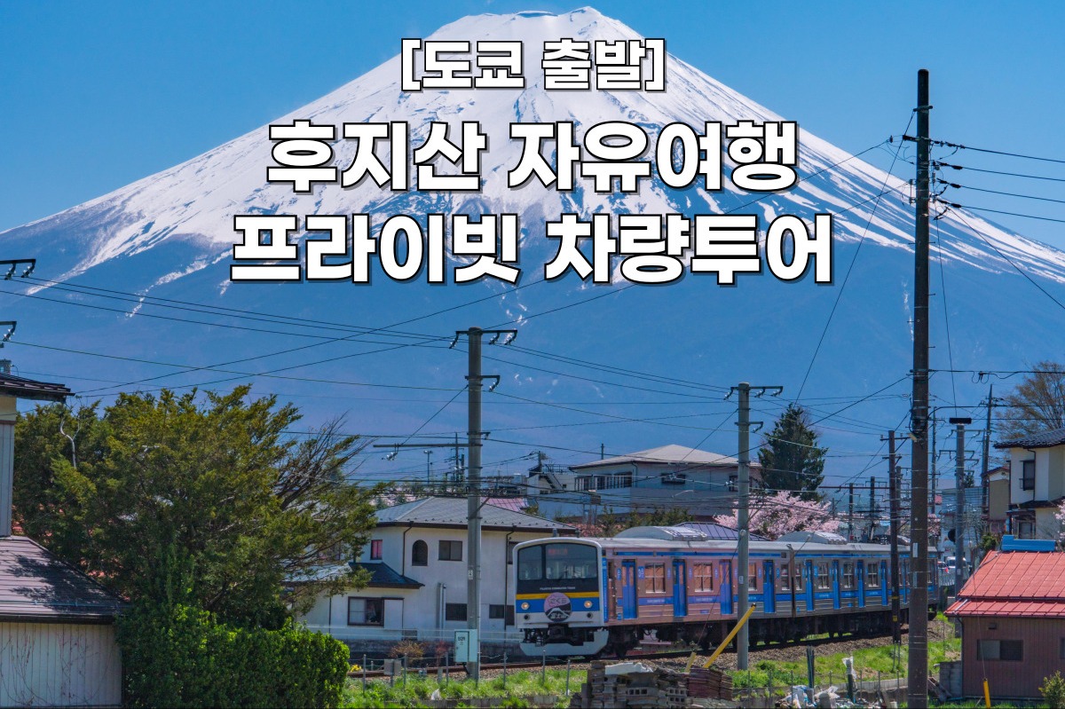 [도쿄 출발] 후지산 온천여행 프라이빗 일일 차량투어 맞춤투어 가능한 덕아웃 투어 - 상품 이미지