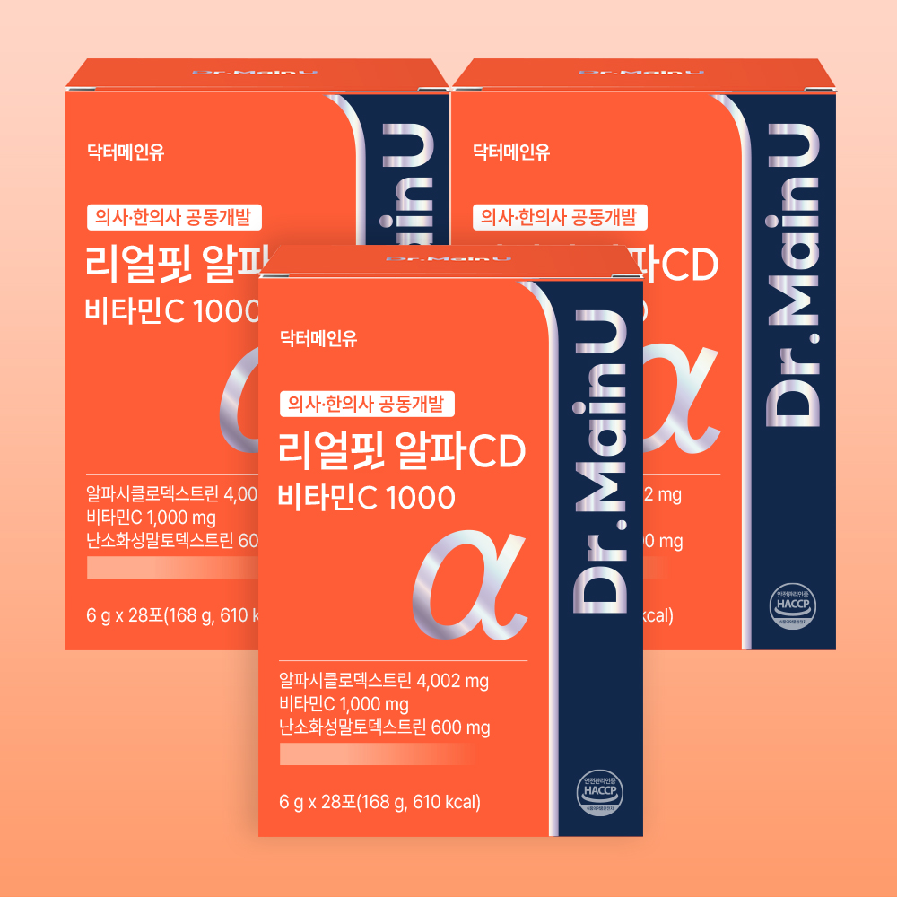 고함량 리얼핏 알파 CD 4002 알파시클로덱스트린 알파시디 분말 씨디 28포, 3개 - 상품 이미지