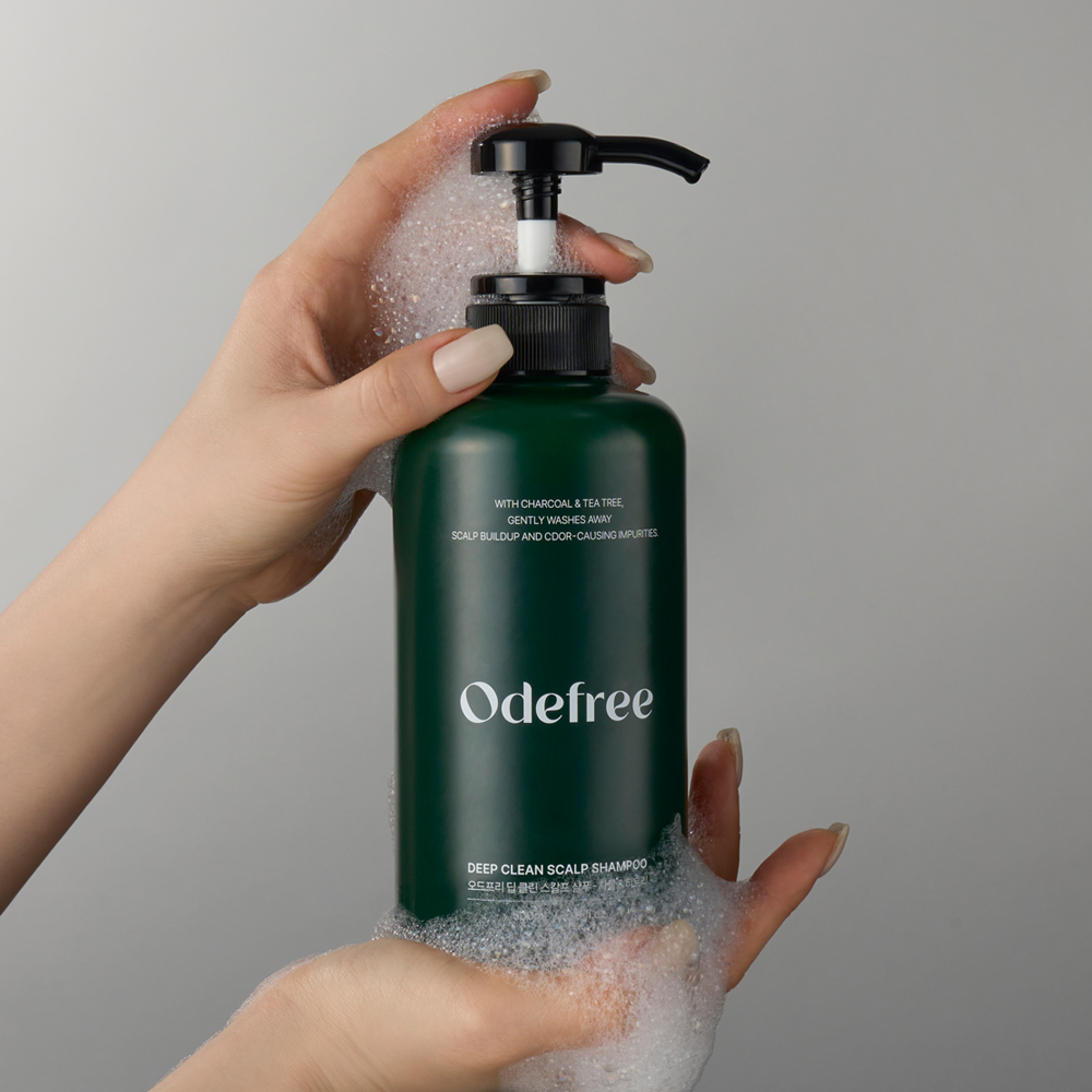 오드프리 딥 클린 스칼프 지성 두피 정수리 냄새 딥클렌징 샴푸 티트리, 500ml, 2개 이미지 6