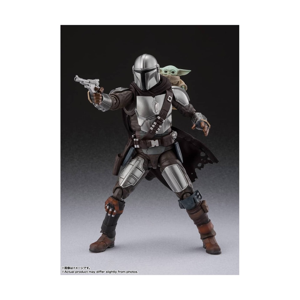 반다이 스피리츠 S.H.Figuarts 스타워즈 만달로리안 & 그로구 액션 피규어 shf0006 - 상품 이미지