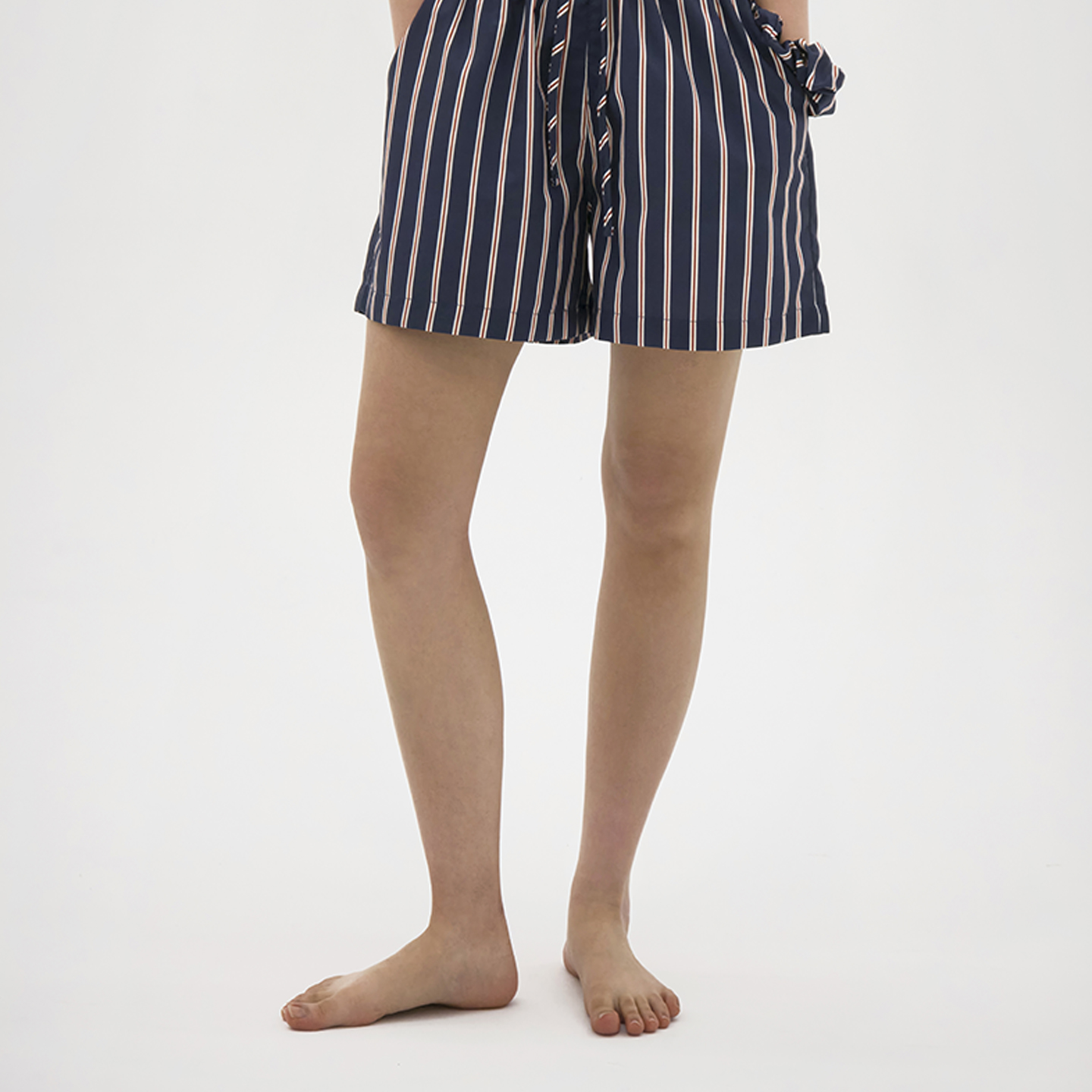 비엔나스트라이프 원마일 쇼츠 밴딩 반바지 잠옷 극세사 데일리 홈웨어 이미지 7