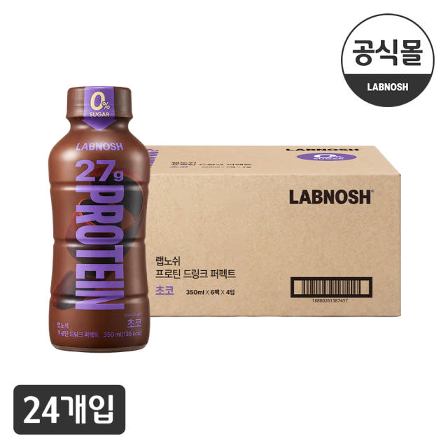 랩노쉬 프로틴 드링크 퍼펙트 초코, 350ml