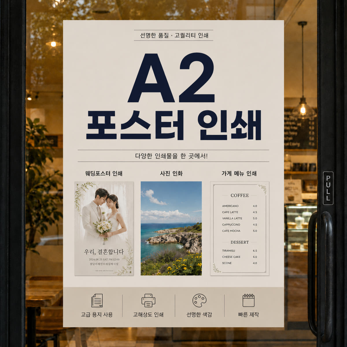 A2 포스터 인화 출력 매트지 가격 비교 유홍아트 A2 포스터 인화 출력 매트지