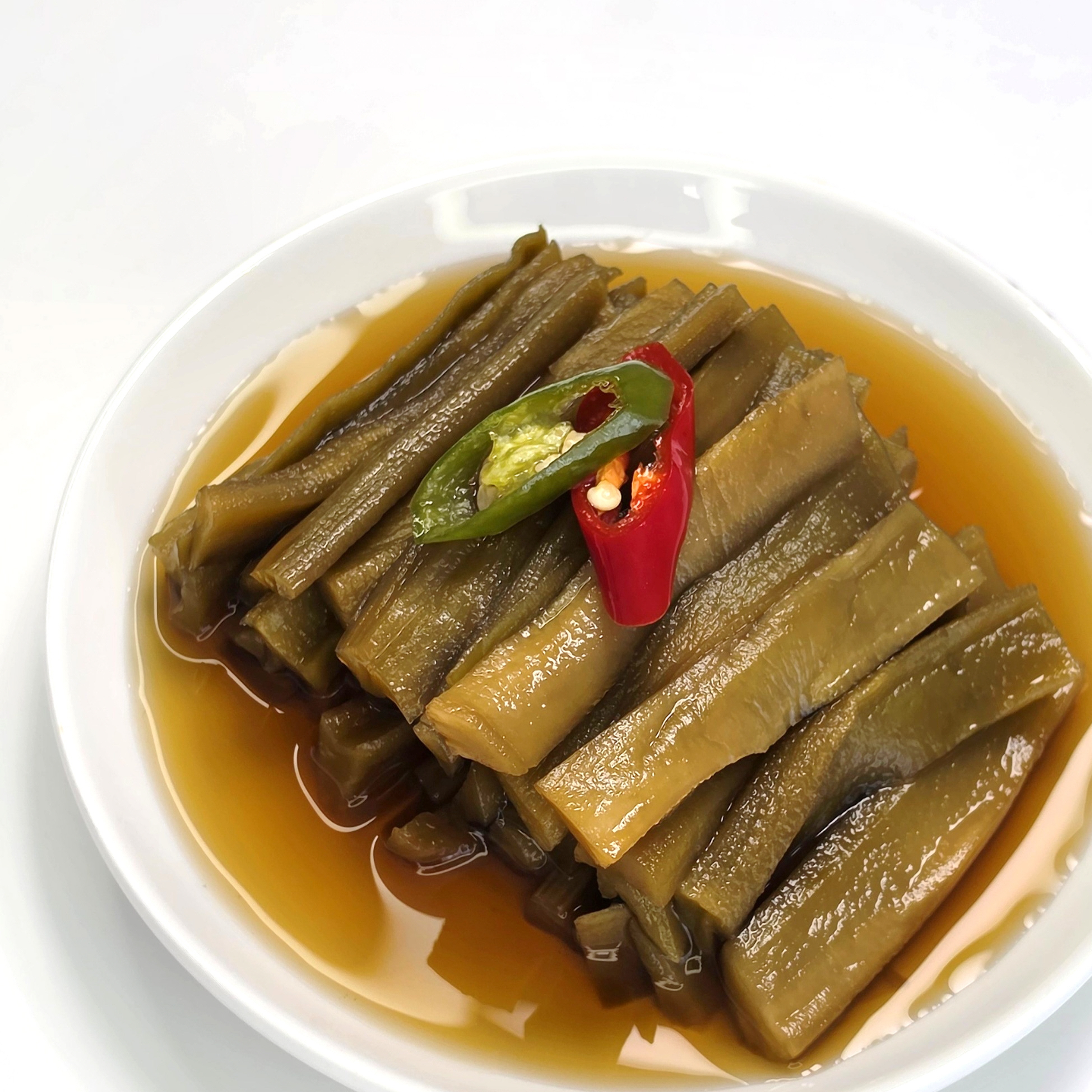 (기절반찬) 수제 궁채장아찌 줄기상추 반찬 500g - 상품 이미지