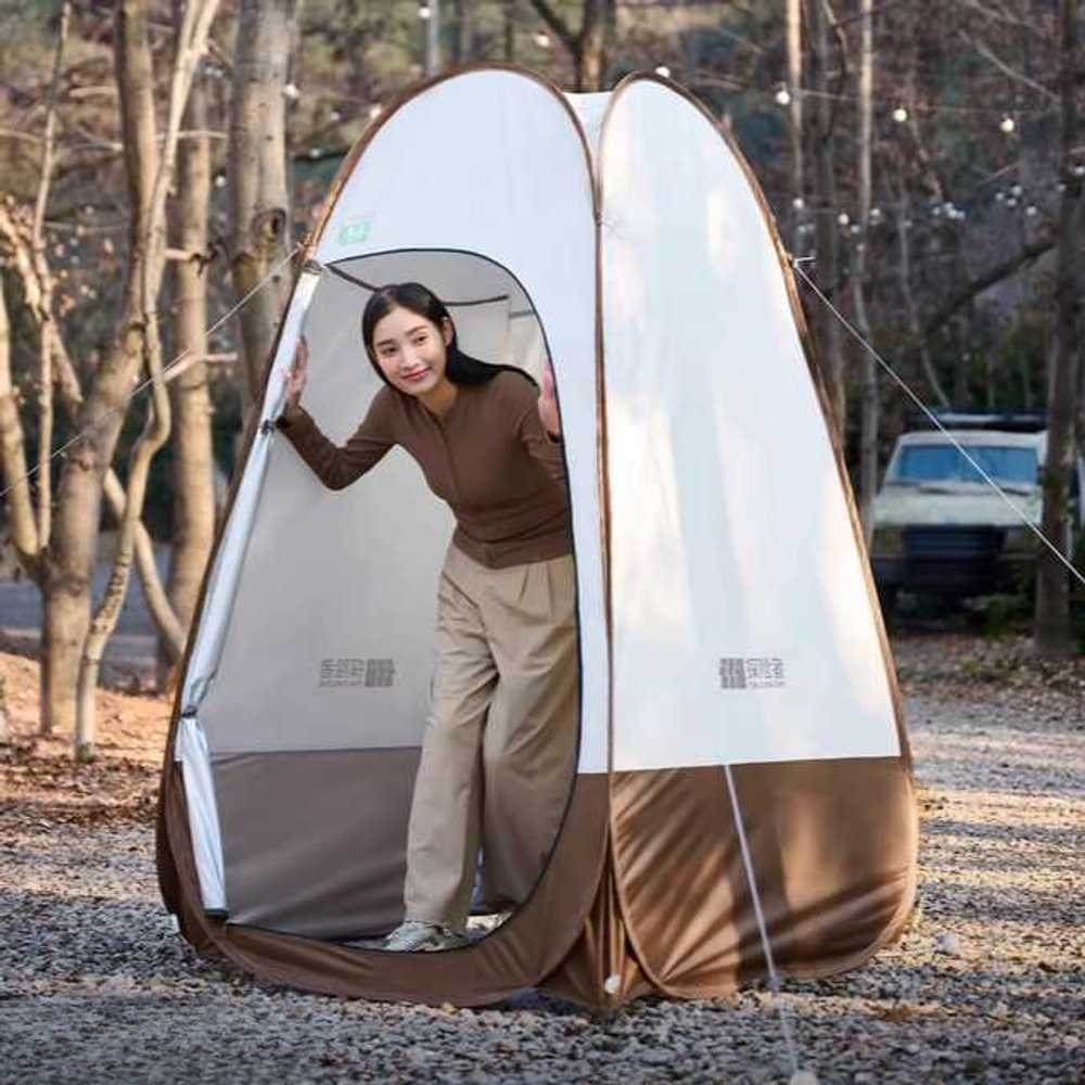 텐서 휴대용 원터치 샤워텐트 캠핑 화장실 간이 야외용 낚시 - 상품 이미지