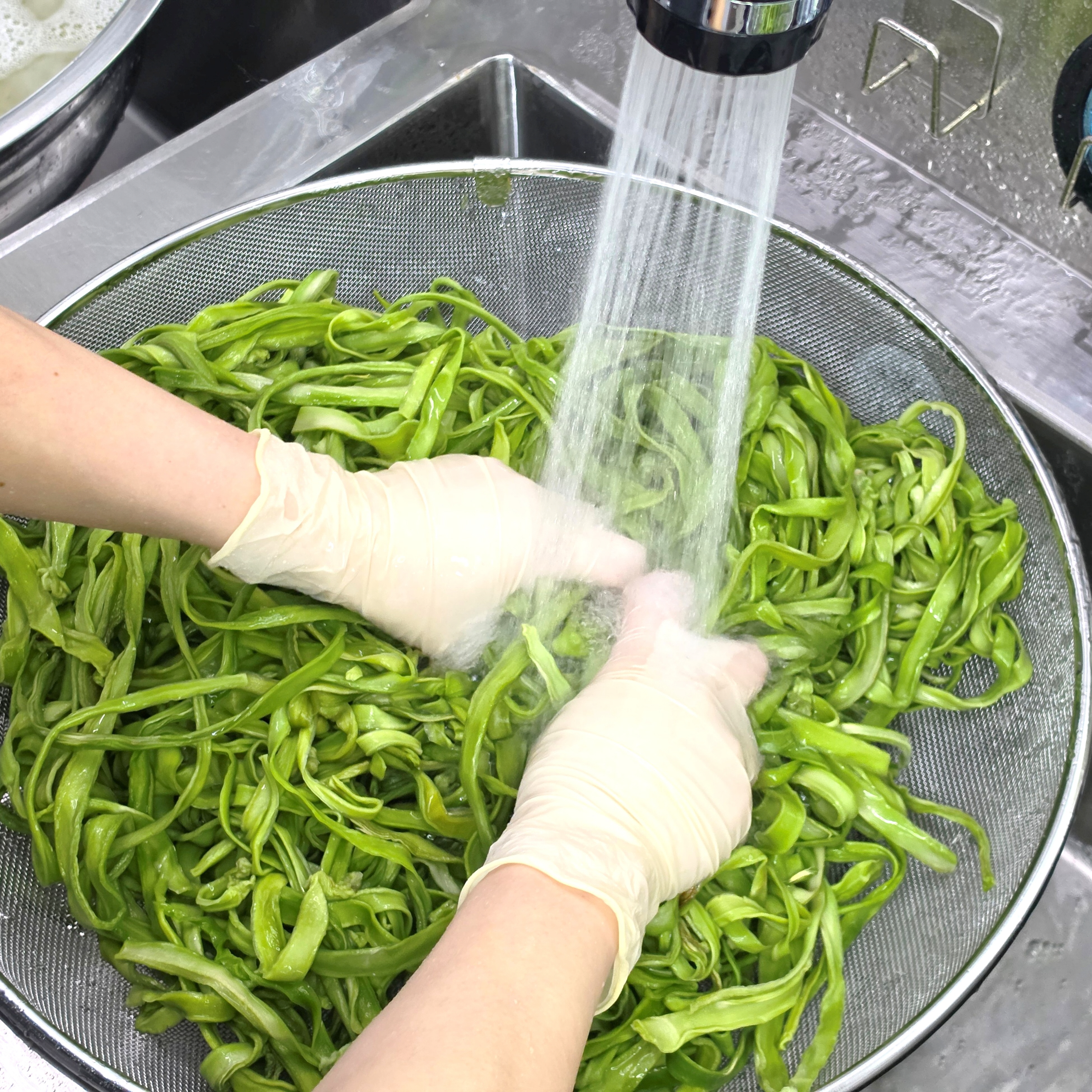(기절반찬) 수제 궁채장아찌 줄기상추 반찬 500g - 상세 이미지 3