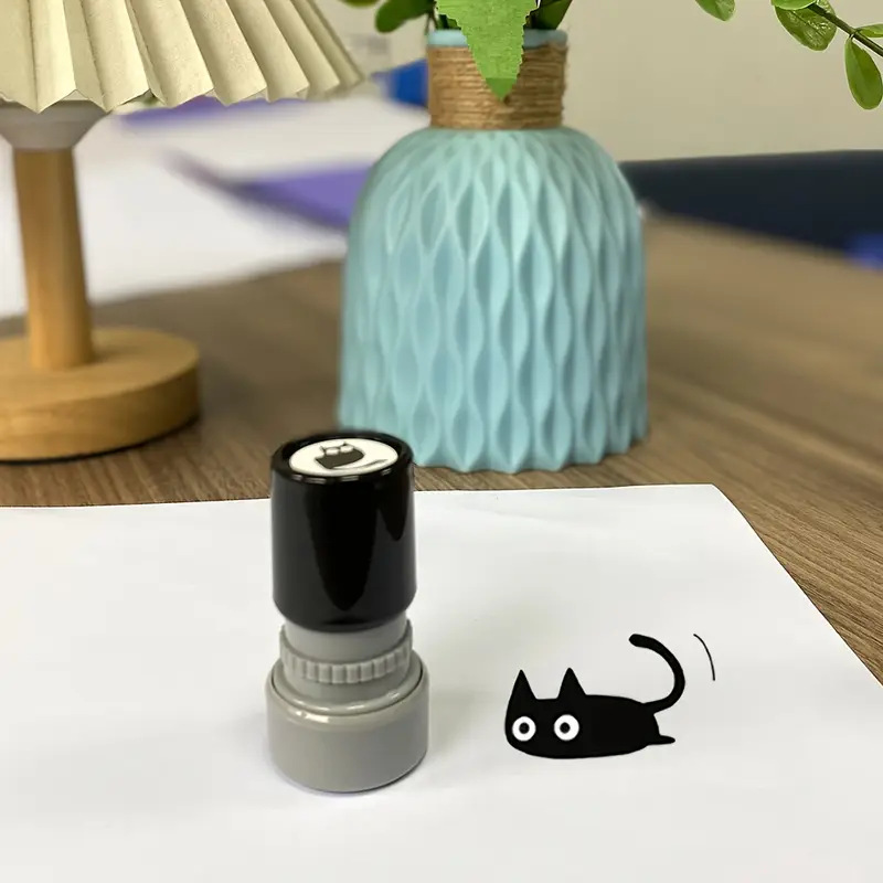 고양이 다꾸 스탬프 도장 미니 귀여운 도장 다이어리 꾸미기 다꾸용품 사무용품 문구 스템프 이미지 8