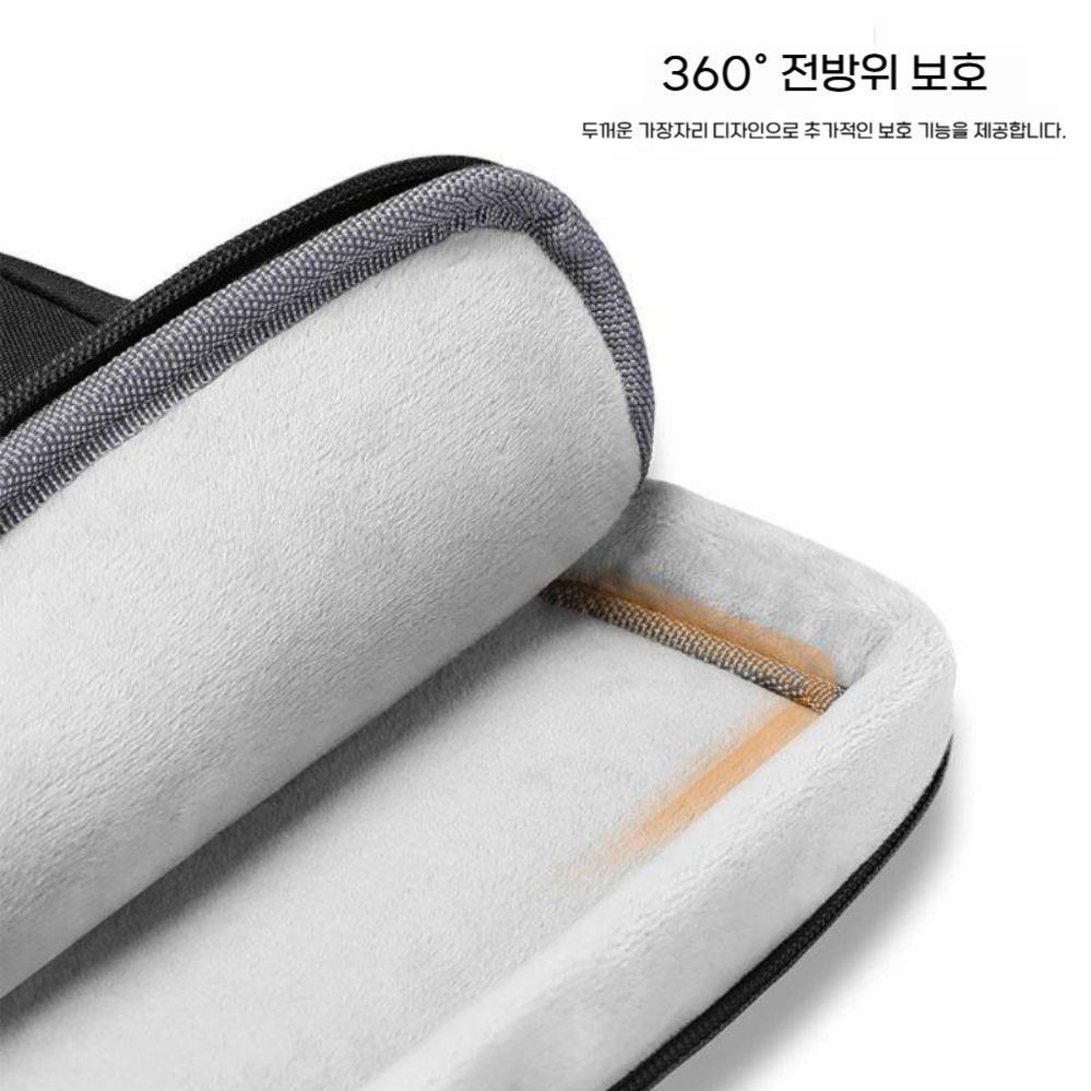 갤럭시북6 프로 울트라 노트북 수납 가방 세로 핸드백 숄더백 크로스 스트랩 - 상세 이미지 3
