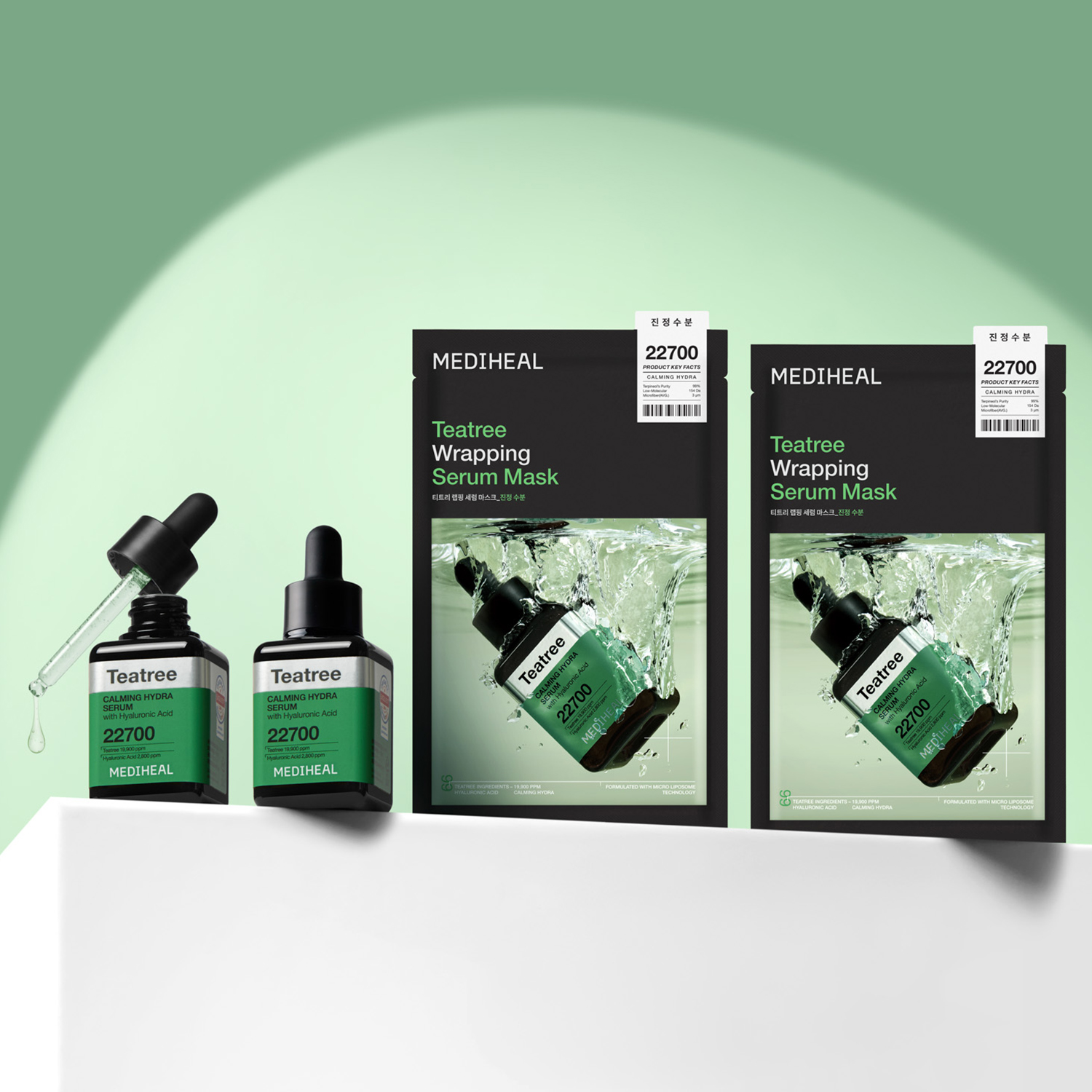메디힐 네모세럼 40ml 2개+랩핑 세럼 마스크 2매, 2종세트 - 상세 이미지 3
