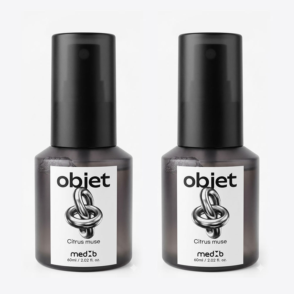 메드비 오브제 시트러스 뮤즈 퍼퓸 미스트 시트러스머스크향, 60ml, 2개 - 상품 이미지
