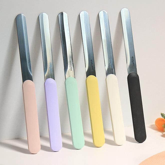 김밥 빵칼 과일 톱니 과도 피자 치즈 버터 나이프 - 상품 이미지