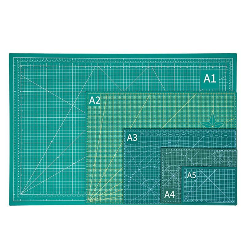 책상커팅매트 고무매트 깔판 고무판 칼판 깔개 패드 60x120 cm 프리미엄 화이트 코어 주문 제작 - 상품 이미지