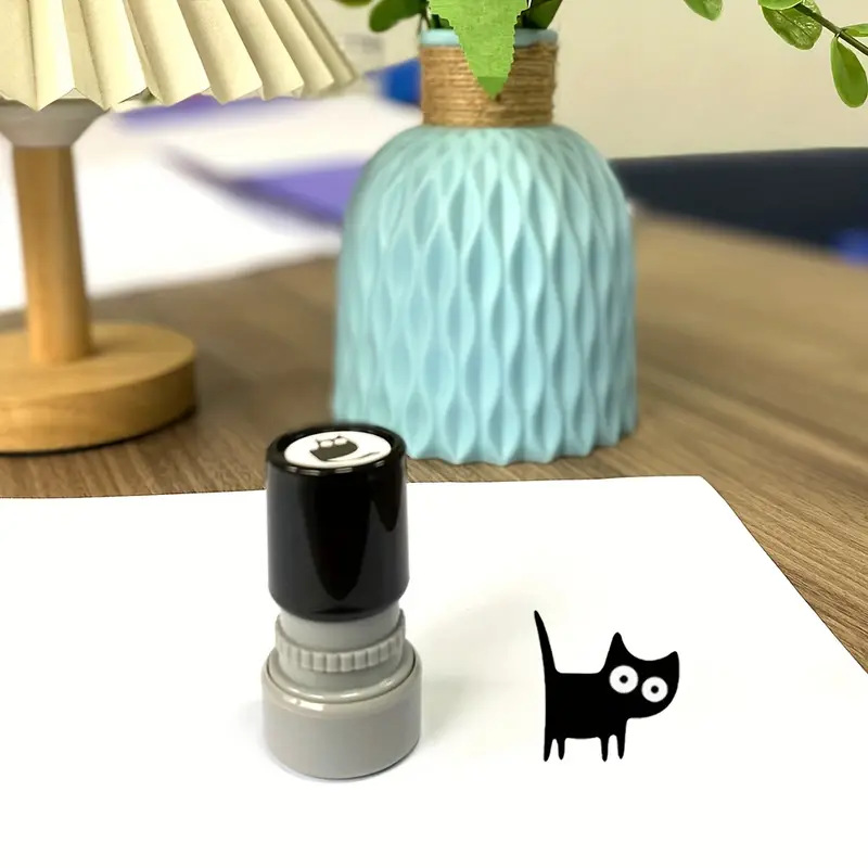 고양이 다꾸 스탬프 도장 미니 귀여운 도장 다이어리 꾸미기 다꾸용품 사무용품 문구 스템프 이미지 7