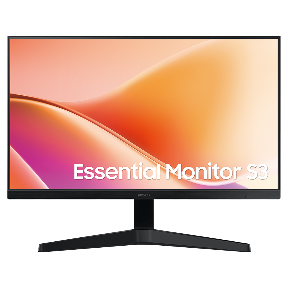 삼성전자 에센셜 S3 24인치(60.4cm) 모니터 베젤리스 100Hz 업무용 듀얼용 - 상세 이미지 3