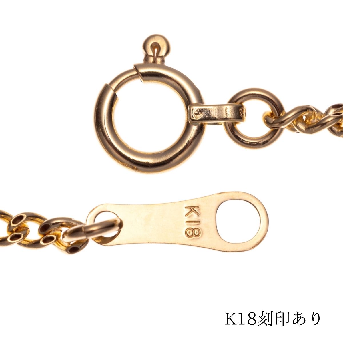 18K 골드 목걸이 체인목걸이 1.65mm 레이어드 쥬얼리 - 상세 이미지 3