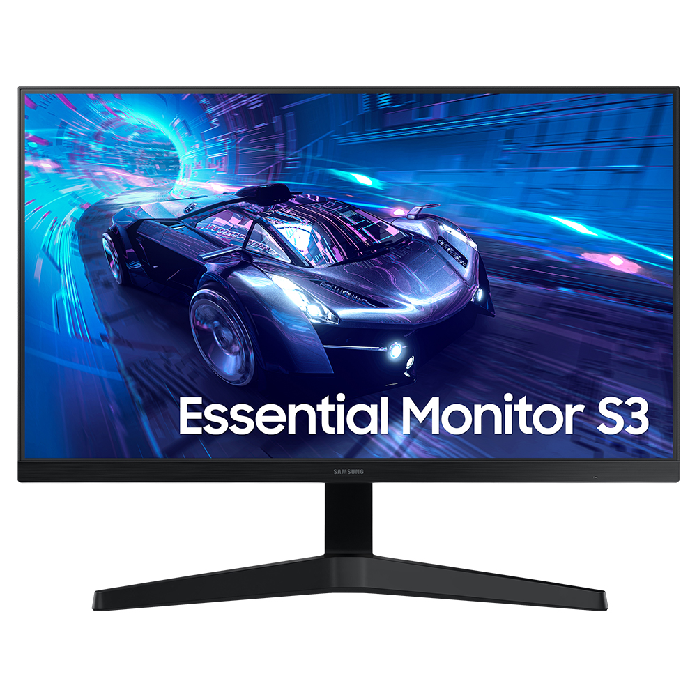 삼성전자 에센셜 S3 24인치(60.4cm) 모니터 베젤리스 100Hz 업무용 듀얼용 - 상세 이미지 2