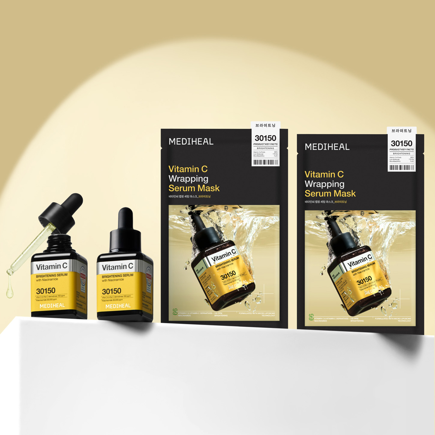 메디힐 네모세럼 40ml 2개+랩핑 세럼 마스크 2매, 2종세트 이미지 6
