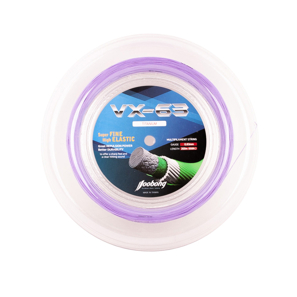 주봉 VX-63 200m 0.63mm 배드민턴 스트링 대만산 초극세사 이미지 6