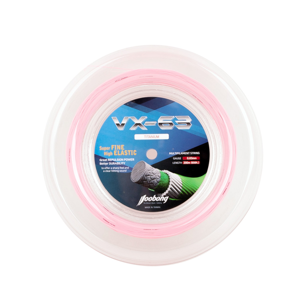 주봉 VX-63 200m 0.63mm 배드민턴 스트링 대만산 초극세사 - 상세 이미지 5