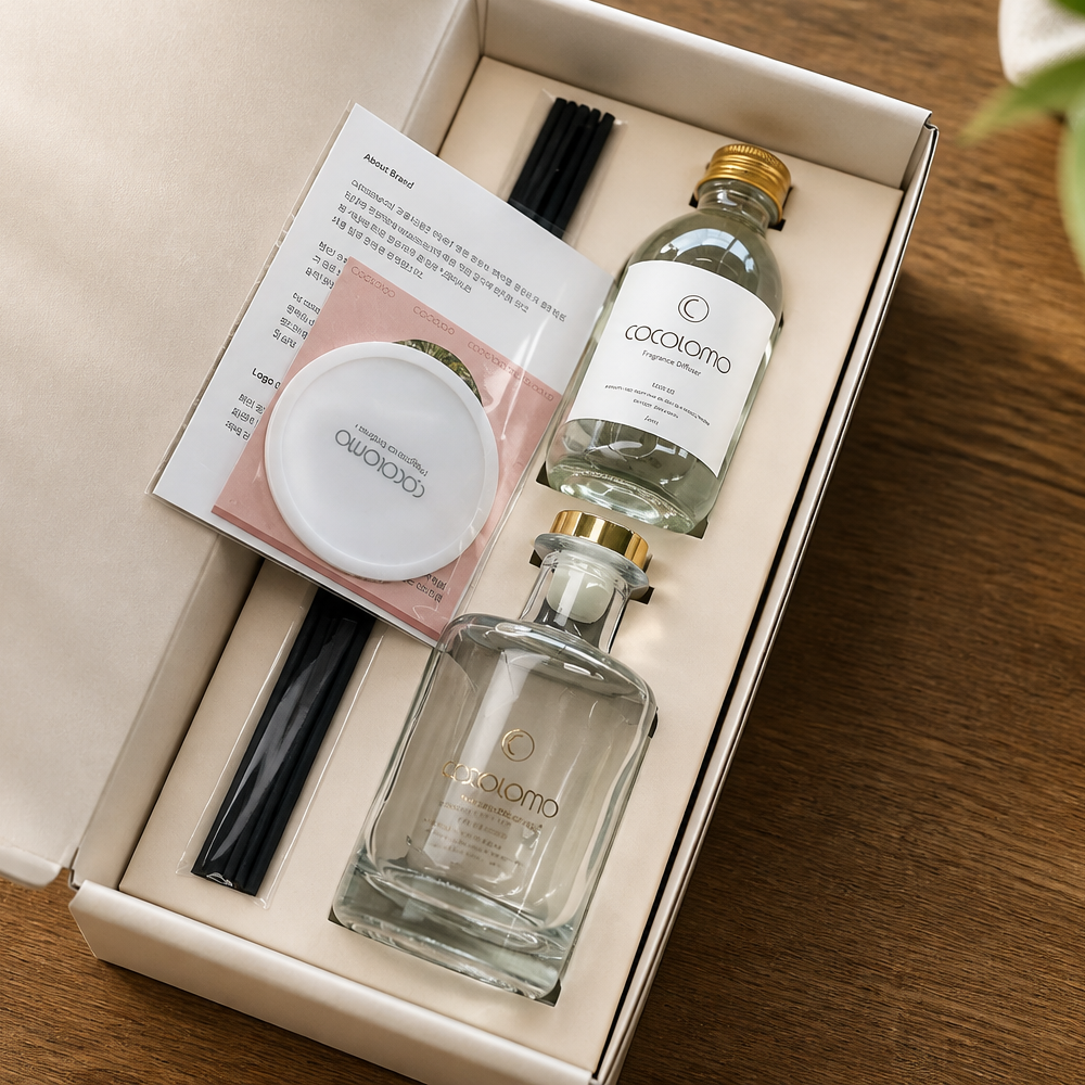 코코로모 오브제 디퓨저 200ml 실내방향제 집들이 선물세트 인테리어소품 - 상세 이미지 2