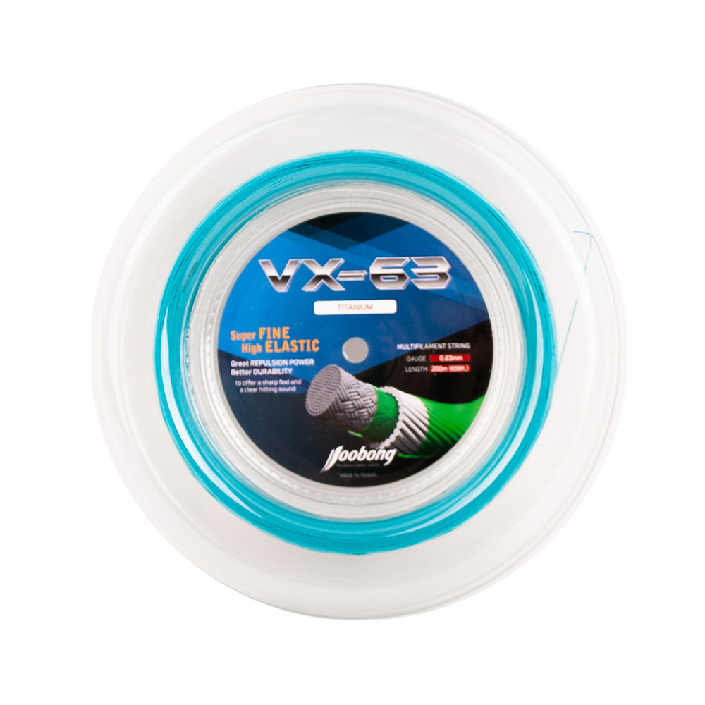 주봉 VX-63 200m 0.63mm 배드민턴 스트링 대만산 초극세사 - 상세 이미지 4