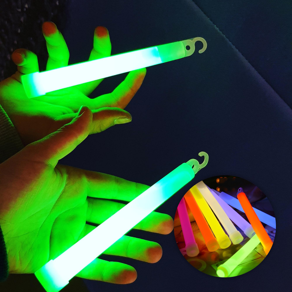 6인치 야광 응원봉 8색 콘서트 캠핑용 이벤트용품 - 상품 이미지