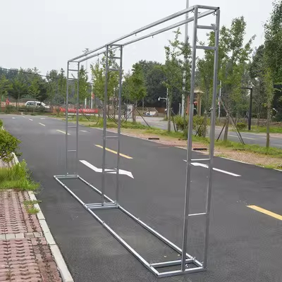 포토월 행사 배경판 야외 축제 광고 무대 현수막 프레임 3x3m - 상세 이미지 4