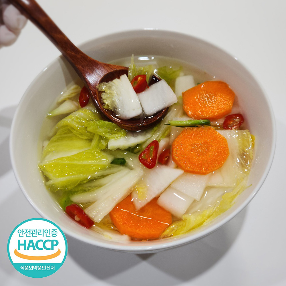 자연가득 은은한 단맛과 시원한 프리미엄 나박 물김치 2kg-2kg - 상품 이미지