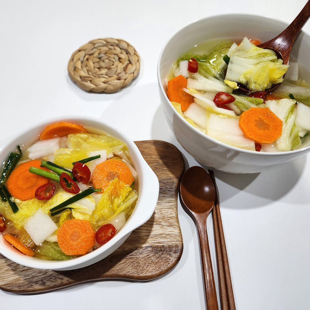 자연가득 은은한 단맛과 시원한 프리미엄 나박 물김치 2kg-2kg - 상세 이미지 5