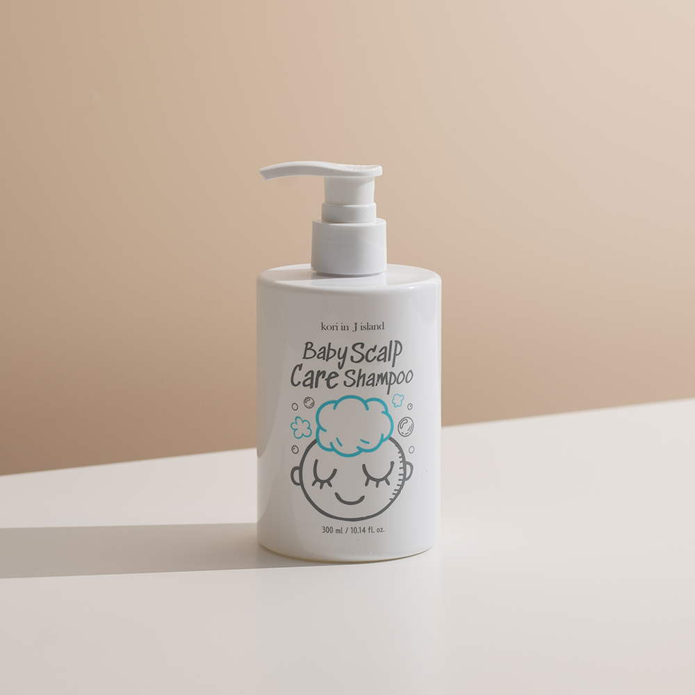 코리인제이아일랜드 아기샴푸 두피샴푸 신생아 두피각질 케어 유아 비건 300ml - 상세 이미지 2